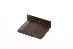 Крышка для подвески каркаса 807, Коричневая (пласт),  Левая L, CAMAR   807.00.04.00.SX