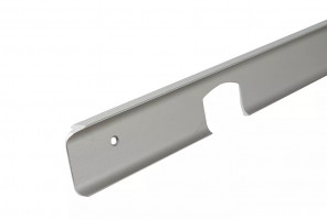ПЛАНКА AL-38 R-9мм соединит/угловая универс. Серебро