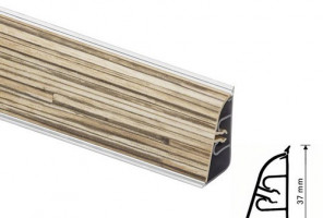 Thermoplast 850 - Плинтус - 3521 (4,2)   Морской тростник 37*24*3000 (AP 850- 0207)