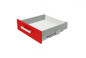 Ящик СТАРТ с ПРЯМЫМИ боковинами Серый SB18GR.1/350, выс. стенки 86мм