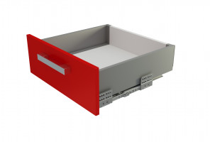 Ящик СТАРТ с ПРЯМЫМИ боковинами Серый SB19GR.1/450, выс. стенки 118мм