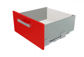 Ящик СТАРТ с ПРЯМЫМИ боковинами Серый SB20GR.1/500, выс. стенки 167мм