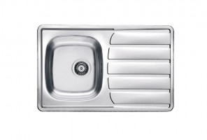 Мойка ZOOM 20 NAT-90 790X5001X 1098938 в комплекте с сифоном 1102384