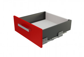 Ящик СТАРТ с ПРЯМЫМИ боковинами Графит SB19GRPH.1/500, выс. стенки 118мм