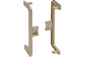 Заглушки для горизонт. профиля GOLA С желтый REHAU