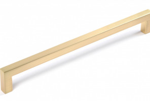 RS043MBSG.4/192 Матовое брашированное сатиновое золото Ручка QUADRA