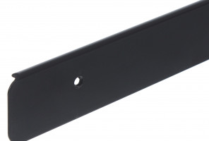 ПЛАНКА AL-38 R-9мм торцевая универс.  ЧЕРНЫЙ