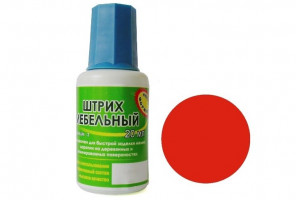 Штрих мебельный Красный