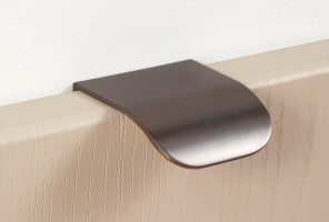 RT011BAP.1/32 Брашированное старинное олово Ручка POINT