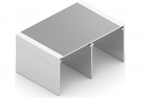 АРИСТО Направляющая двойная верхняя, 5400, белый   AS0046