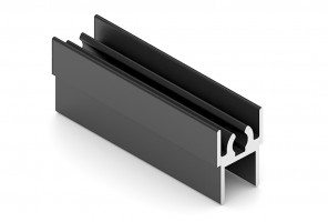 АРИСТО Профиль верхний, 5400, черный   AS0004