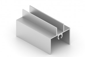 АРИСТО Профиль нижний 4В1, 5000, серебро   FA0408
