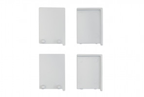 Заглушки RZ103.02SC   (2L+2R)  Сатиновый хром