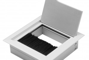 Пропуск для кабеля Merida 80x80, Белый PK-8080-10   SETE