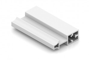 АРИСТО Профиль средний SLIM, 5400, белый   AV0590