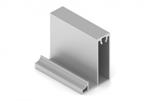АРИСТО Профиль нижний SLIM, 5400, серебро   AV0589