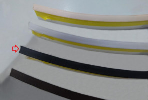 Универсальный гибкий уплотнитель, Черный, 5м   REHAU