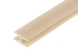 Профиль для ДВП соединительный (Ваниль, 2000мм)
