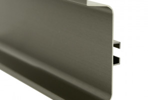 Профиль GOLA алюм. горизонтальный С-образный, Никель 4100мм REHAU