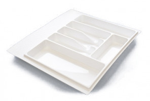 Вкладыш для столовых приборов в базу 450мм, Volpato  Белый