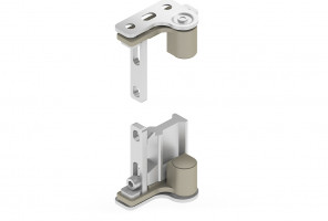 АРИСТО Механизм поворотный регулируемый, шампань   AS0000