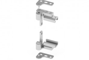 АРИСТО Механизм поворотный регулируемый 4В1, серебро   FP0000