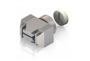 АРИСТО Ножка регулируемая, серебро   SA0020