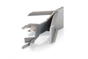 АРИСТО Соединитель 45 несущего профиля, серебро   SA0027