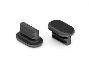 АРИСТО Заглушки штанги для обуви, черный   SA0262