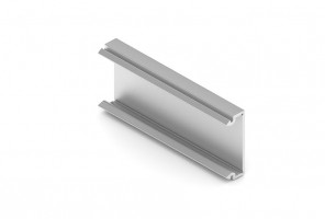 АРИСТО Профиль-крышка полки с подсветкой, 2700, серебро   DE0558