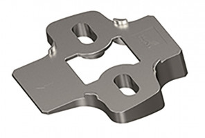 9072534 УГЛОВОЙ АДАПТЕР МОНТАЖНЫХ ПЛАНОК SYSTEM 8099, УГОЛ 10ГР, ЦИНКОВОЕ ЛИТЬЕ, НИКЕЛИРОВАННЫЙ