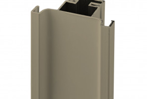 Профиль GOLA алюм. вертикальный С-образный, Никель 4700мм REHAU