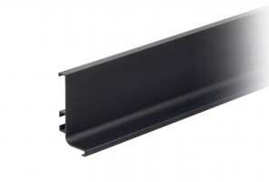 Профиль GOLA BALANCE горизонт. L-образный, Черный мат. 4100мм   RP051BL.1/000/4100   БОЯРД