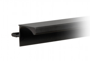 Профиль GOLA BALANCE для полок 16мм, Черный 4100мм   RP052BL.1/000/4100   БОЯРД