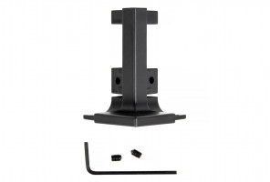 Угол для горизонт. профиля GOLA BALANCE 90гр. L наружный, Черный   RZ051.02BL   БОЯРД