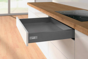 9245438 КОМПЛЕКТ ЯЩИКА INNOTECH ATIRA ПОЛН. ВЫДВ. С PUSH TO OPEN, H70, NL470, АНТРАЦИТ