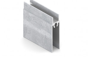 АРИСТО Профиль нижний, 5400, жемчуг серый   AS0006