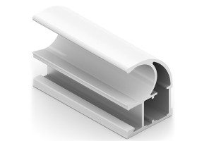 АРИСТО Профиль вертикальный C, 2700, белый матовый   AS0010