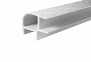 Угол цоколя универсальный 90гр., Н=100мм, Дуб Дымчатый