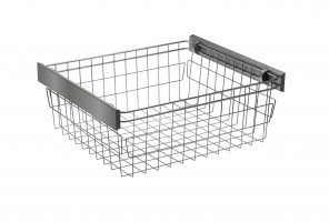 Корзина для белья SMART, в модуль 800мм, Графит, шар. напр.  GTV   W-WKO80-BP-60