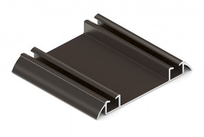 АРИСТО Направляющая двойная нижняя ЭКО, 5400, бронза   AE0488