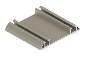 АРИСТО Направляющая двойная нижняя ЭКО, 5400, шампань   AE0488