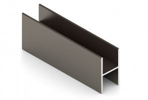АРИСТО Профиль средний ЭКО без винта, 5400, бронза   AE0471