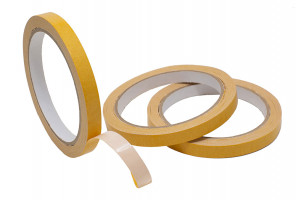 Скотч двухсторонний 15мм*0,1мм*50м, прозрачный, полипропилен