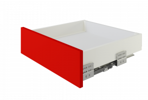 Ящик СТАРТ PUSH с ПРЯМЫМИ боковинами Белый SB28W.1/500, выс. стенки 86мм