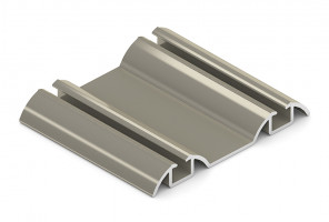 АРИСТО Направляющая двойная нижняя, 5400, шампань глянец   AS0504