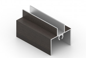 АРИСТО Профиль нижний 4В1, 5000, венге   FA0408