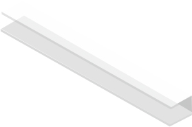 АРИСТО Уплотнитель к профилям 560 и 598, 2700   DE0548