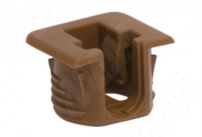 Полкодержатель для деревянных полок с фиксацией, коричневый FLIPPER   2574 23