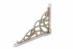 Кронштейн D 048000 золото прованс/жемчужно- белый  матовый